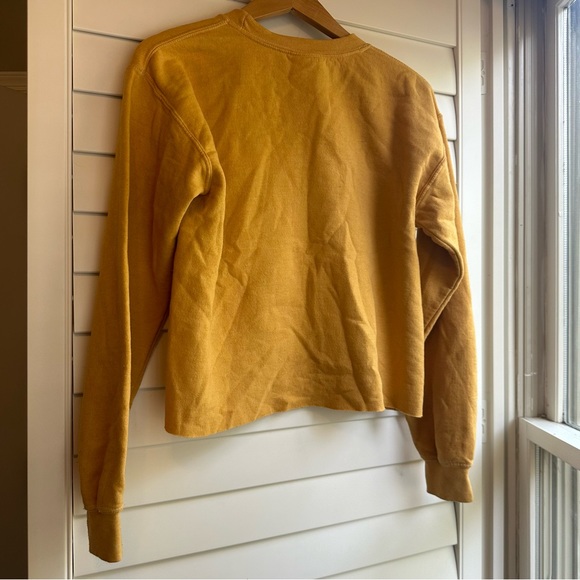 Taylor Swift Merch Lover Yellow Crop Sweater - Picture 2 of 5